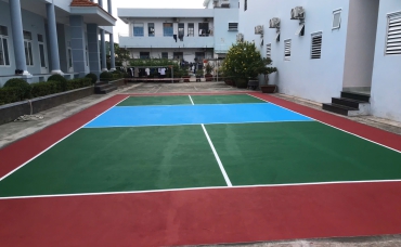 Các công trình sơn sân thể thao