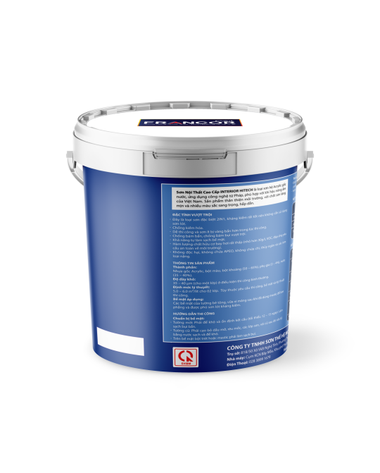 Francor SilkSheen - Sơn phủ nội thất cao cấp bóng